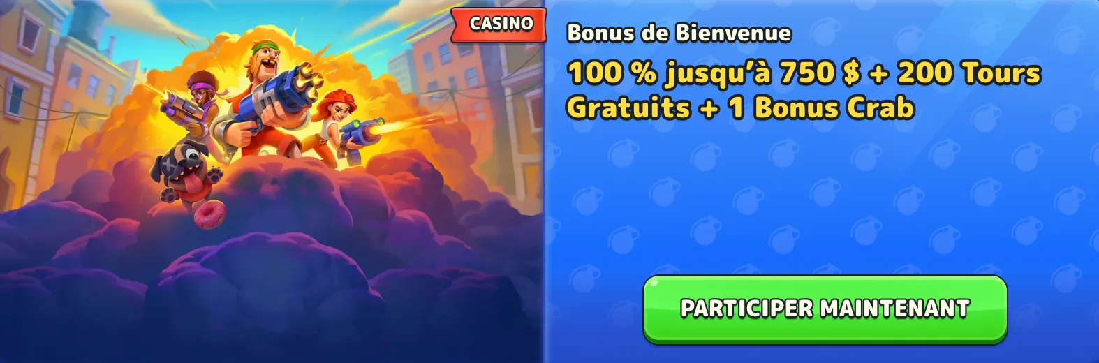 Bonus et Pistolo Casino